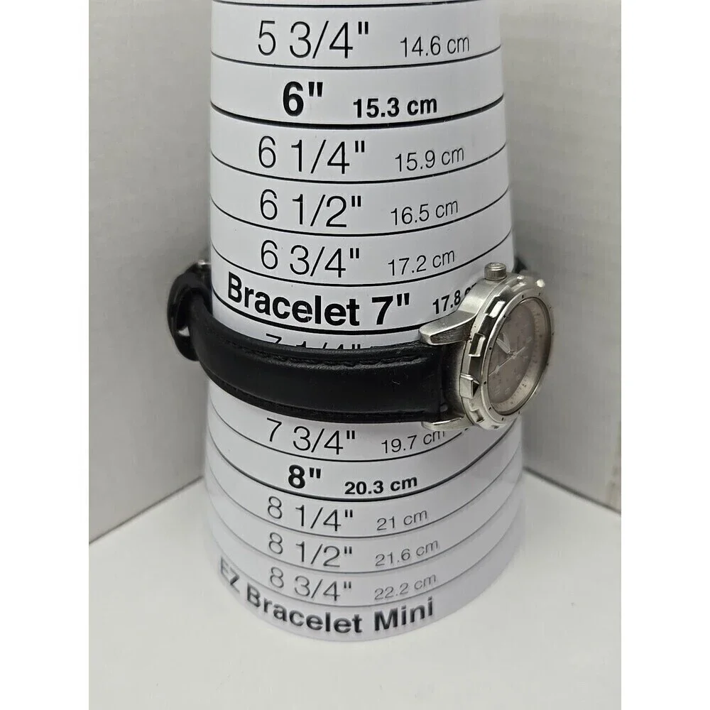 Columbia CL 7017 Watch Quartz New Battery 100M Stainless Steel Date Lume 24 Hour